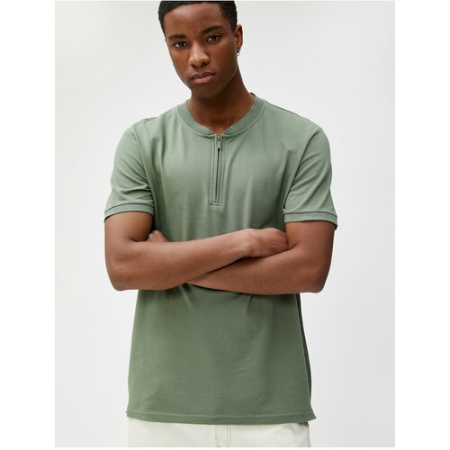 Koton Polo T-shirt - Khaki - Slim fit Slike