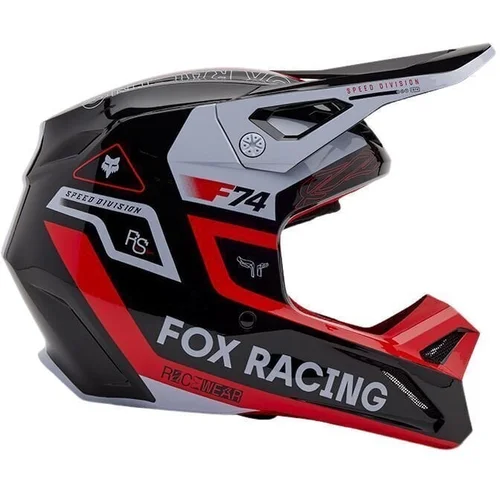 Fox V1 Race Spec Kaciga