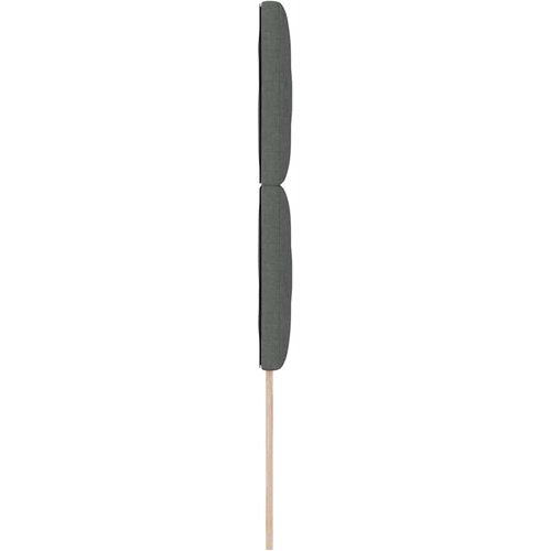  Uzglavlje Tamno siva 90 cm tkanina Slike