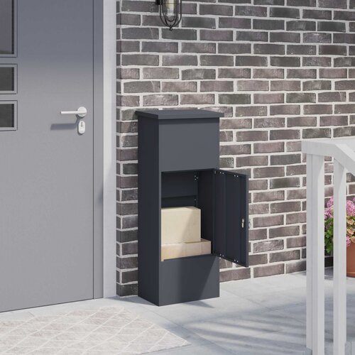  Sandučić za pakete Antracit 44,5 x 29 x 110,5 cm Čelik Cijene