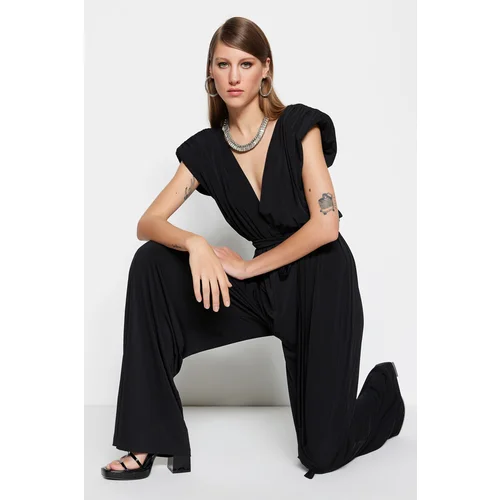 Trendyol Jumpsuit - Black - Regular fit