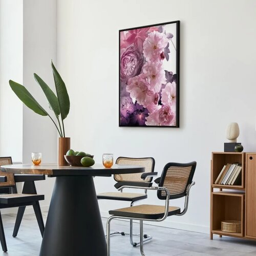  Slika - Garden of Floral Scents (1-part) - Nature in Shades of Pink 80x120 Cijene