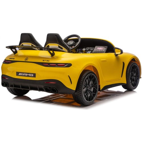  Licencirani auto na akumulator Mercedes GT63 AMG DK-GT63 24V - dvosjed - žuti Slike