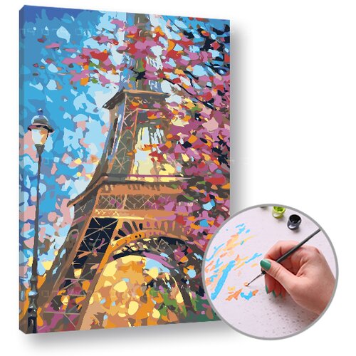  Slikanje po brojevima EIFFELOV TORANJ - visoka težina | high difficulty Cene