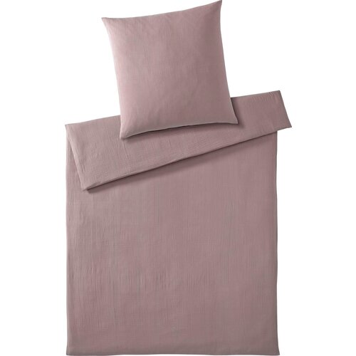 Elegante Smooth prevleka za odejo iz muslina - rdeča - 135/140 x 200 cm Cene