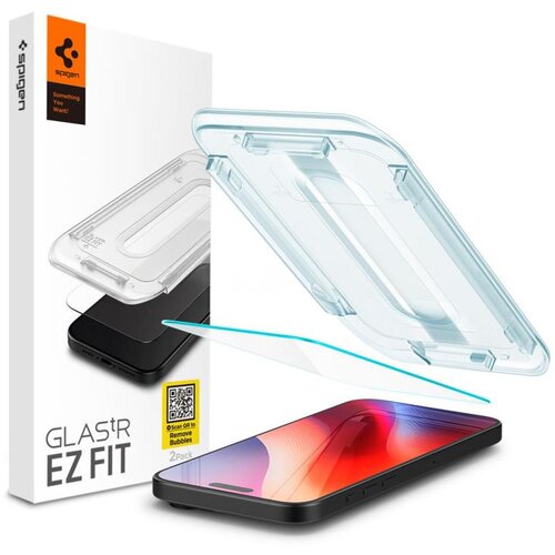 Spigen GLAS.TR EZ FIT Privacy - Kaljeno steklo s filtrom za zasebnost za iPhone 16 Pro, (21626090) Slike
