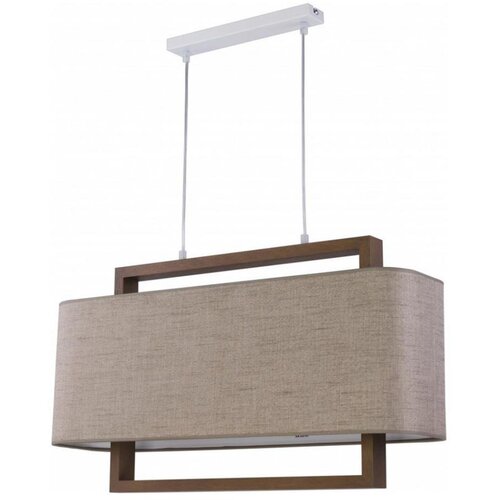 Luster na sajli ARTEMIDA 2xE27/60W/230V bež/braon Slike