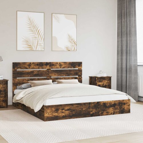  s od storage s ladicama Dimljeni hrast 180 x 200 cm Cijene