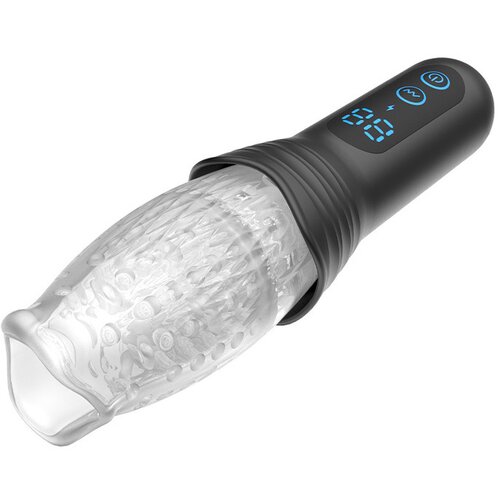 Rimba Toys Orgastobator 02 Male Masturbator Black & Transparent Cijene