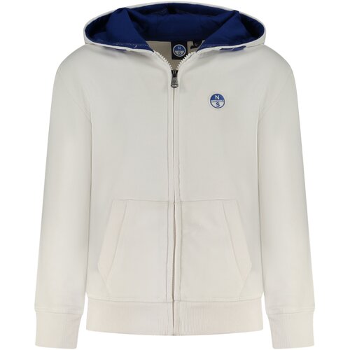 North Sails KIDS&amp;amp;#39; ZIP-UP SWEATSHIRT WHITE Slike