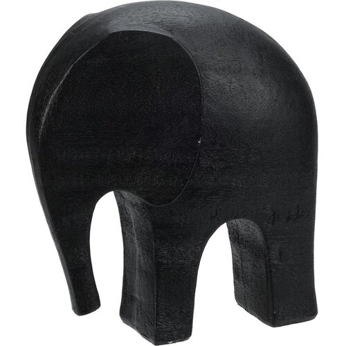  STATUA SLON 18*9*20CM CRNI Cene