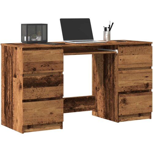 vidaXL Pisaći stol staro drvo 140x50x77 cm konstruirano drvo Cijene
