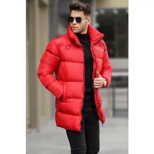 Madmext Winter Jacket - Red - Puffer