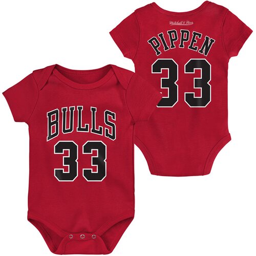 Mitchell And Ness Scottie Pippen 33 Chicago Bulls Mitchell & Ness Retro bodi za bebe Cijene