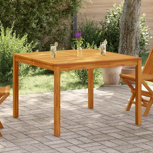  Vrtni blagovaonski stol 110x110x75 cm masivno bagremovo drvo Cijene