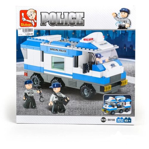 Sluban kocke Policijsko komandno vozilo, 253 kom A016003 Slike