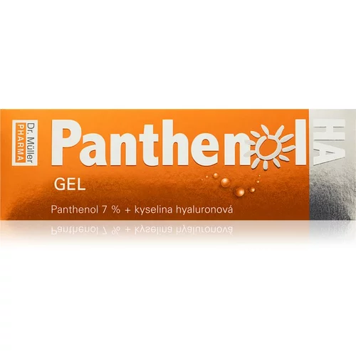 Dr. Müller Panthenol HA gel 7% umirujući gel nakon sunčanja s hijaluronskom kiselinom 110 ml