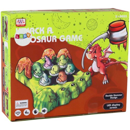  igra Wack-A-Mole s dinosaurima zelena Slike