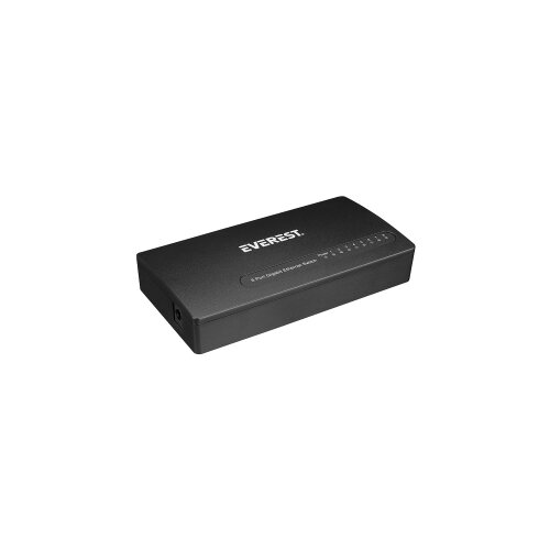 Switch 8 portni Everest ESW-808, 10/100/1000, RTL8370N Gigabit Ethernet Cijene