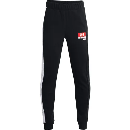 Under Armour BOYS BASELINE FLEECE PANT Trenirka za dječake, crna, veličina