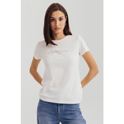Legendww ženska majica sa legend jeans natpisom od cirkona 7346-9156-02 Cene