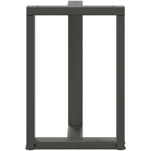 VidaXL Noge blagovaonski stol T-oblika 2 kom 60x35x(72-73) cm čelik Slike