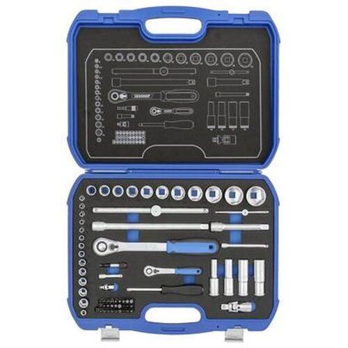 Gedore Socket Set 1/4 + 1/2 69-pieces Cijene