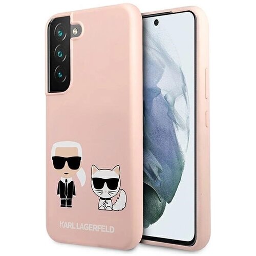Karl Lagerfeld OVITEK SILIKONSKI IKONIK KARL&CHOUPETTE ZA SAMSUNG GALAXY S22+, (21896823) Cene