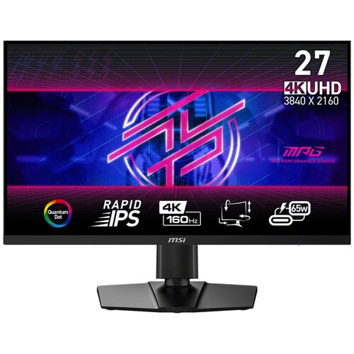 MSI MPG 274URFDE QD ekran za igranje Energetska učinkovitost 2021 F (A - G) 68.6 cm (27 palac) 3840 x 2160 piksel 16:9 0 Cijene