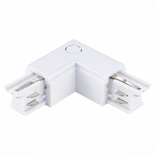 Mitea Lighting Desni L konektor za trostopeni &amp;scaron;inski reflektor beli PVC M-4TRACK-L(R)-W Slike