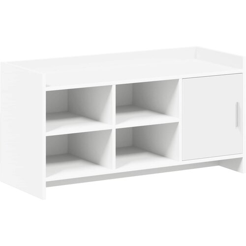  Ormar za cipele Bijela 100 x 39,5 x 51 cm Konstruirano drvo Cijene