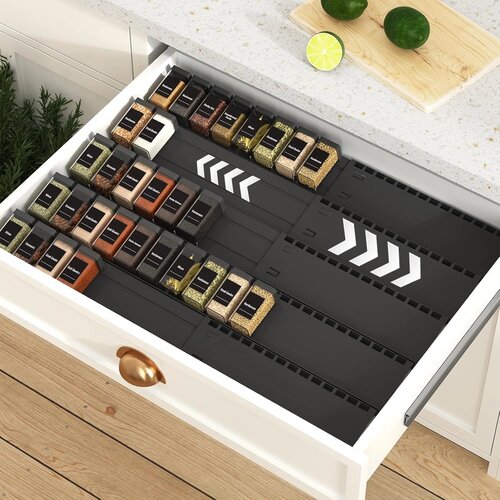 HOMHUT raz&amp;scaron;irljiv organizator za začimbe 33&amp;ndash;62 cm Slike