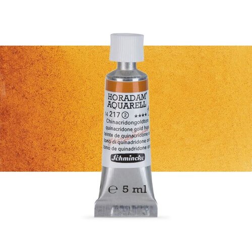  Akvarel boje u tubi Schmincke Horadam 5 ml | 217 Quinacridone Gold Hue Slike