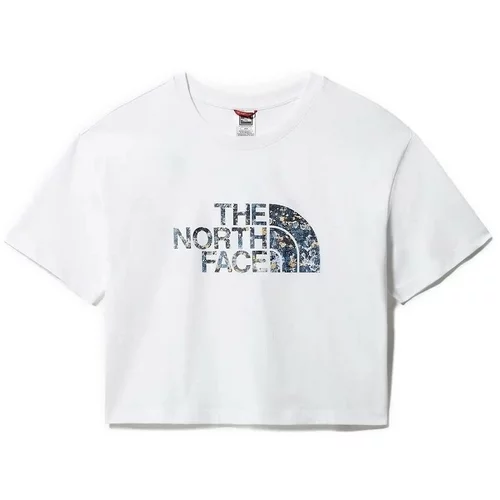 The North Face Majice & Polo majice W CROPPED EASY TEE Bela