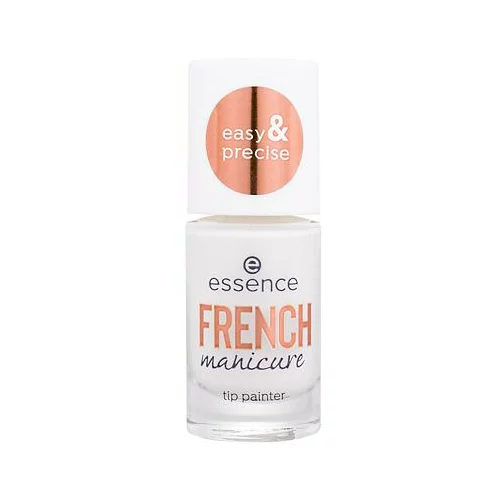 Essence French Manicure Tip Painter lak za konice nohtov 8 ml odtenek 02 Give Me Tips!