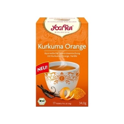 Yogi Tee Kurkuma Orange Bio Cene