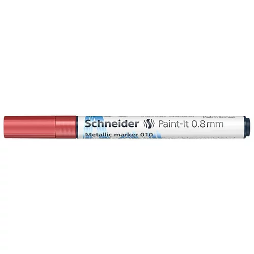Schneider Flomaster Paint-It metalik marker 010, 0,8 mm, crveni