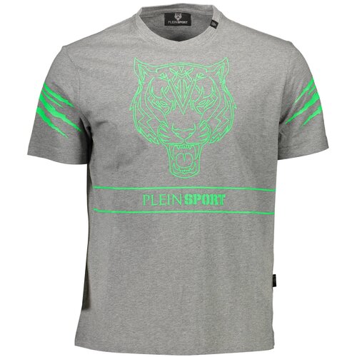 Plein Sport SHORT SLEEVE T-SHIRT MEN GREY Slike