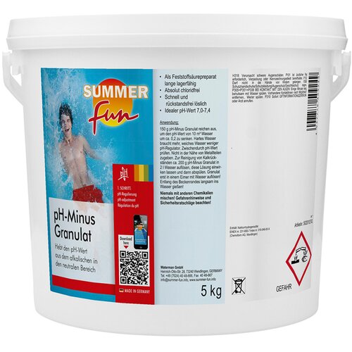 Chemoform AG Summer Fun Granulat za snižavanje pH vrednosti, Ph-minus, 5kg Cene