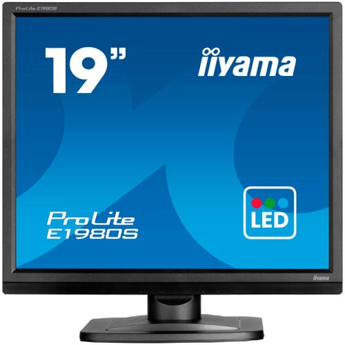 Iiyama Monitor LED E1980S-B1 19" 1280 x 1024 5:4 250 cdm 5ms HDMI DP tilt Cene