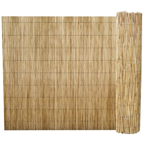 VidaXL Vrtna ograda od trske 100 x 1000 cm Slike