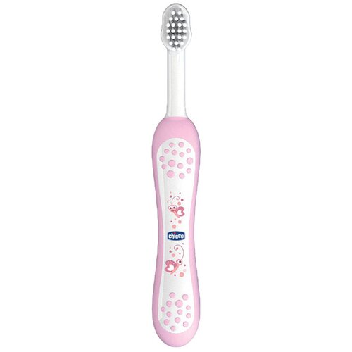 Chicco bm četkica za zube roze od 6 mjeseci Slike