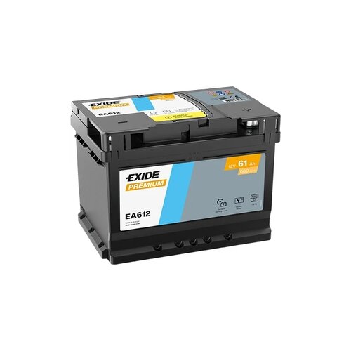Varta exide premium akumulator za automobile 12V 61Ah EA612 Slike