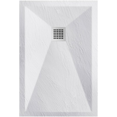 Astral stone tuš kada 120x80 - liveni mermer bela Cene