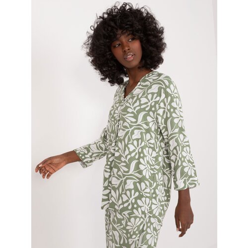 Sublevel Blouse-D73771M11174A-khaki Cene