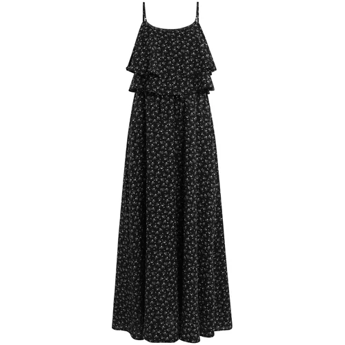 MYMO Ljetna haljina crna / bijela