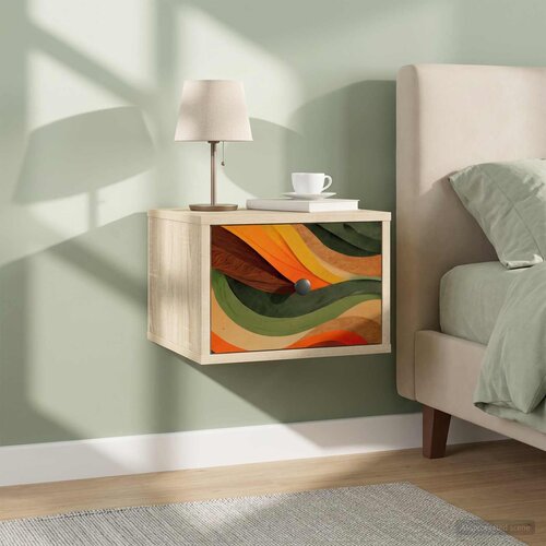  Wall-mounted noćni ormarić BONN Hrast sonoma 36 x 33 x 25 cm Cijene