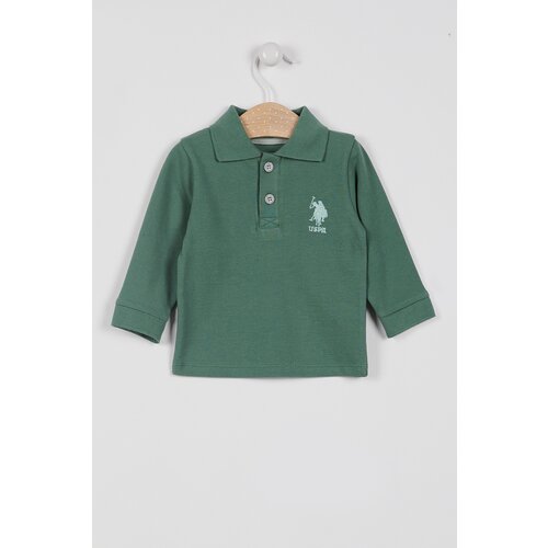 U.S. Polo Assn. majica za dečake USB998, zelena Slike