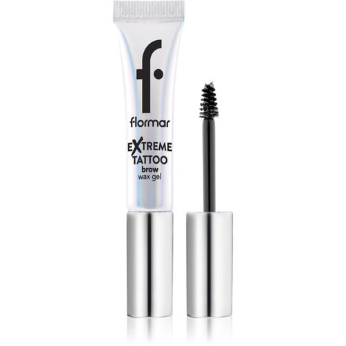 Flormar Extreme Tattoo Brow Wax Gel transparentni fiksacijski gel za obrvi 7 ml Slike