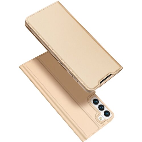  Eleganten etui/ovitek Dux Ducis za Samsung S22 | Skin Pro, Gold Cene